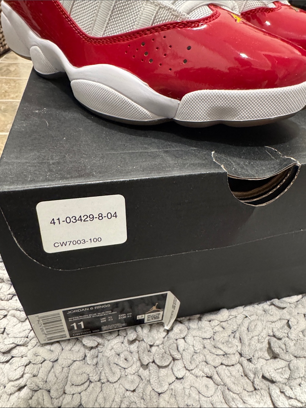 Jordan 6 Rings Multi colors - Picture 7 of 7